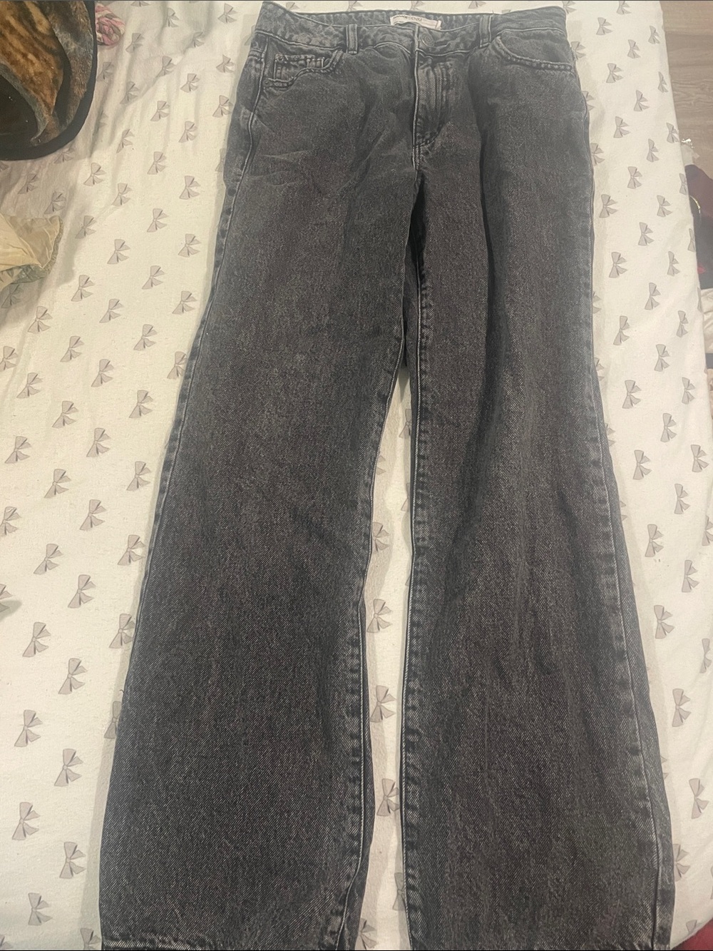 Garage Women’s Washed Black Bootcut Jeans